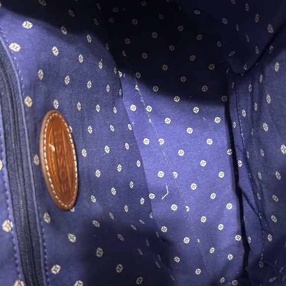 Fossil Brown Leather Crossbody Bag - Picture 4 of 8